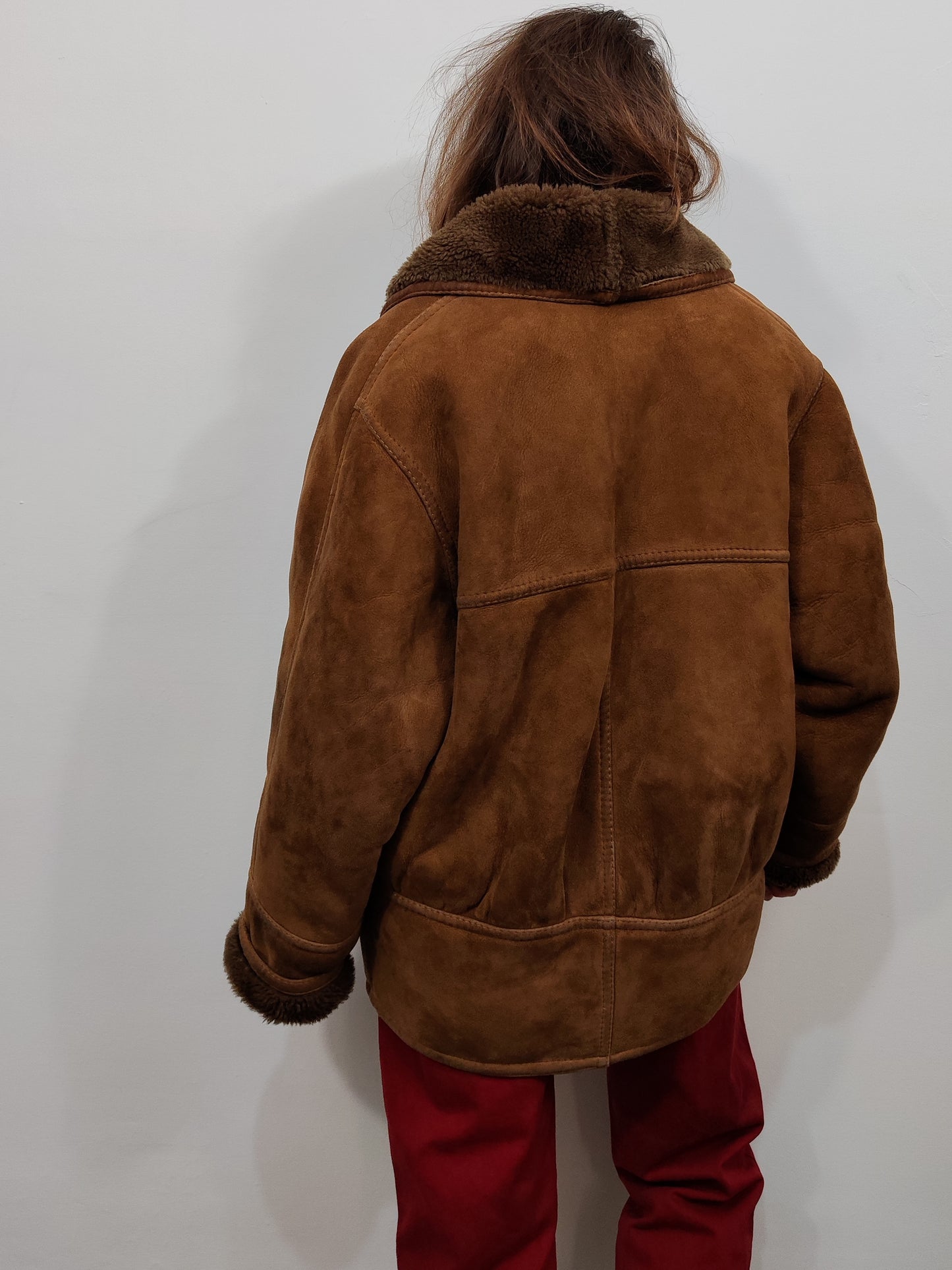 '80s Shearling Sheepskin Coat