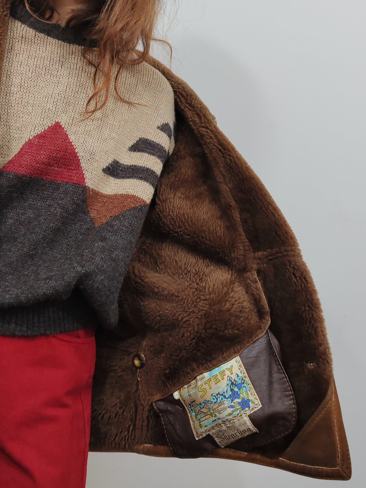 '80s Shearling Sheepskin Coat