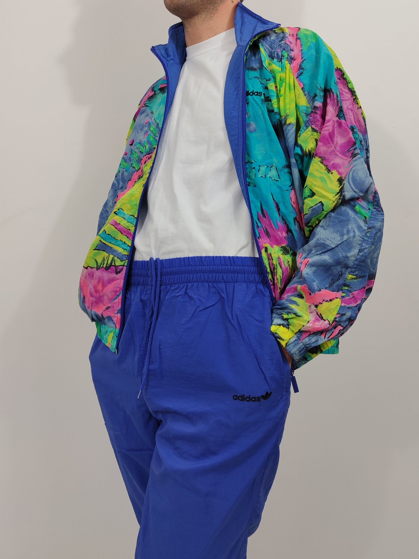 RARE Adidas Tracksuit - Size L