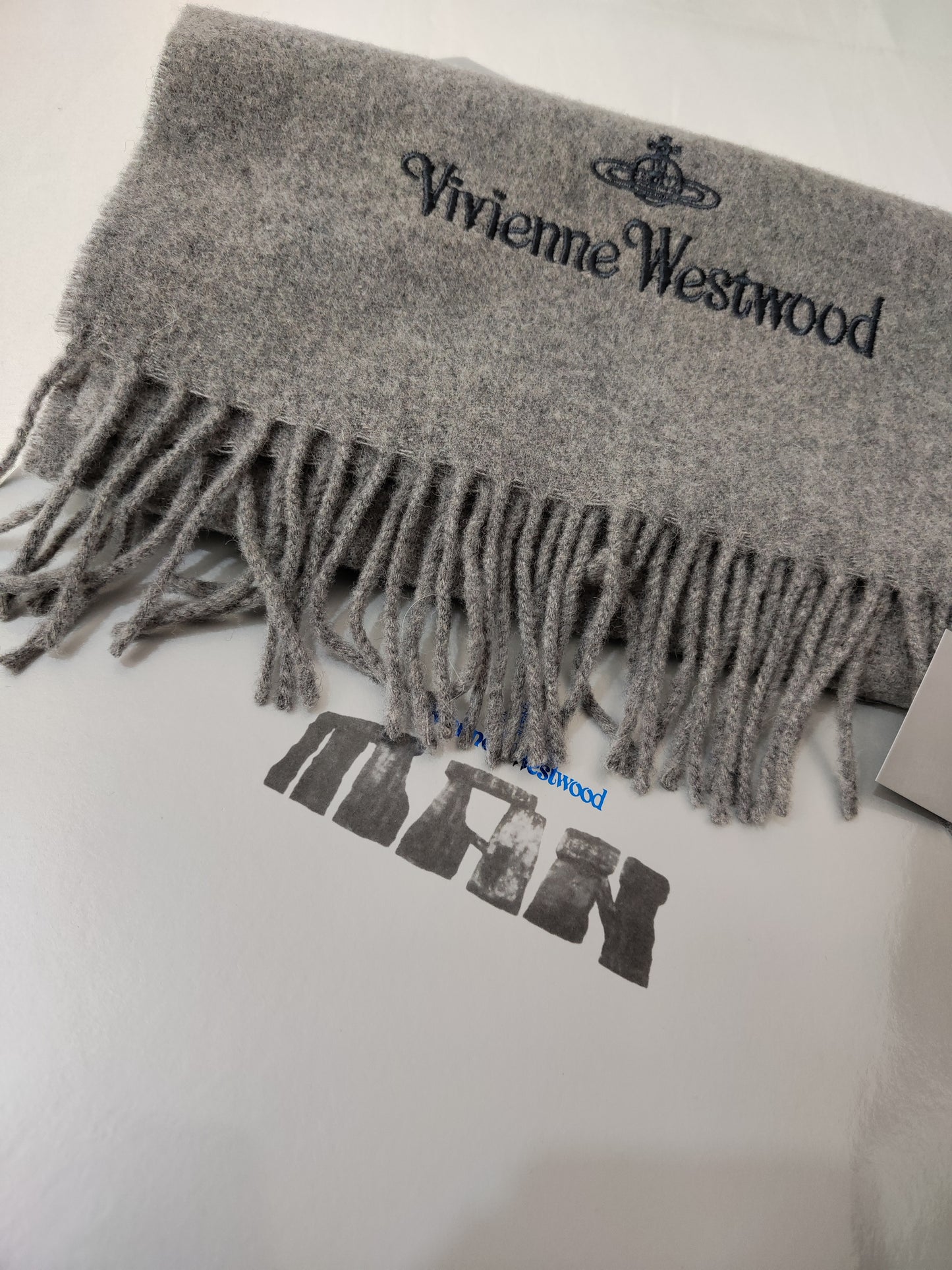 Vivienne Westwood Deadstock 100% Wool Scarf