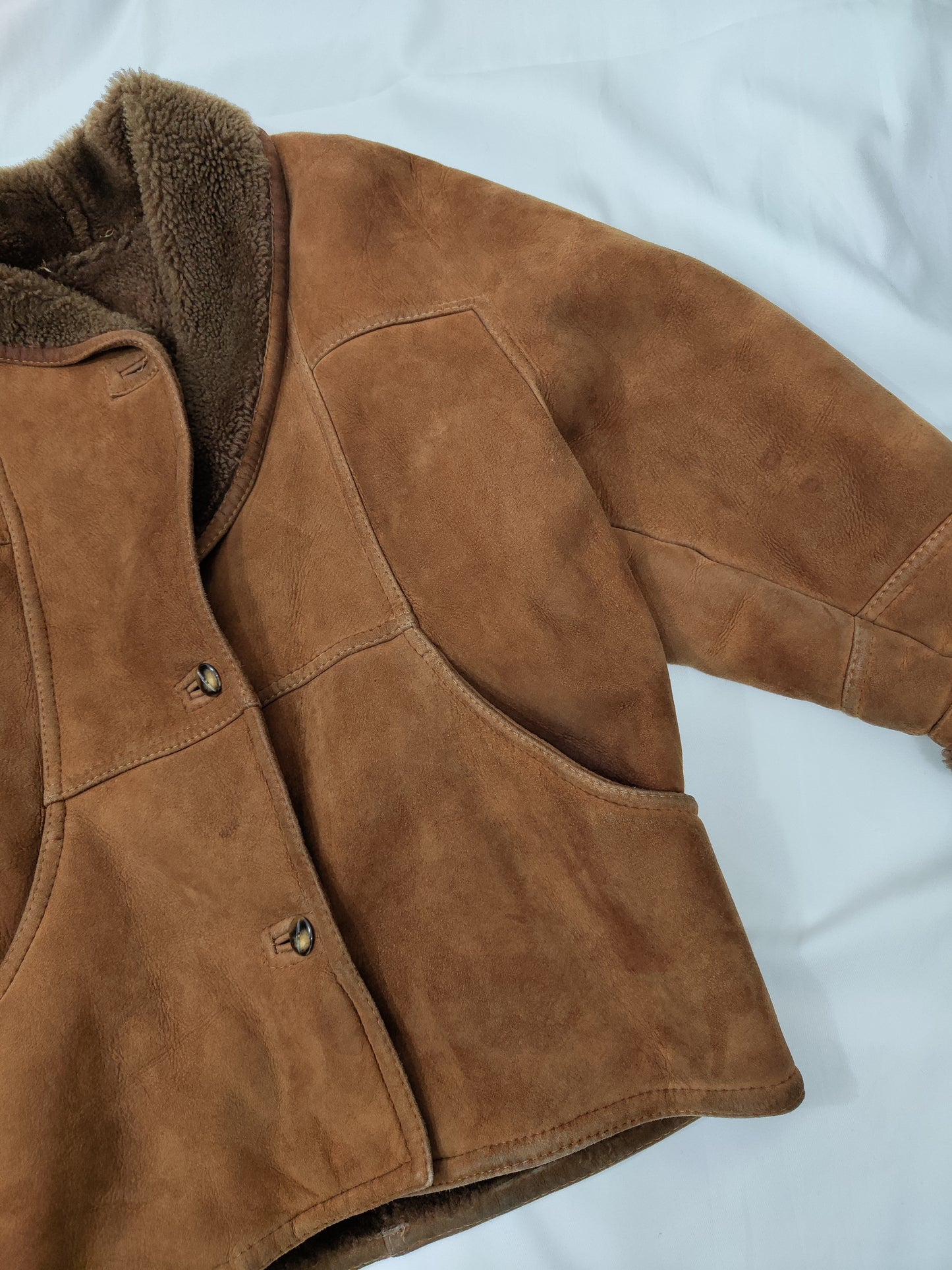 '80s Shearling Sheepskin Coat