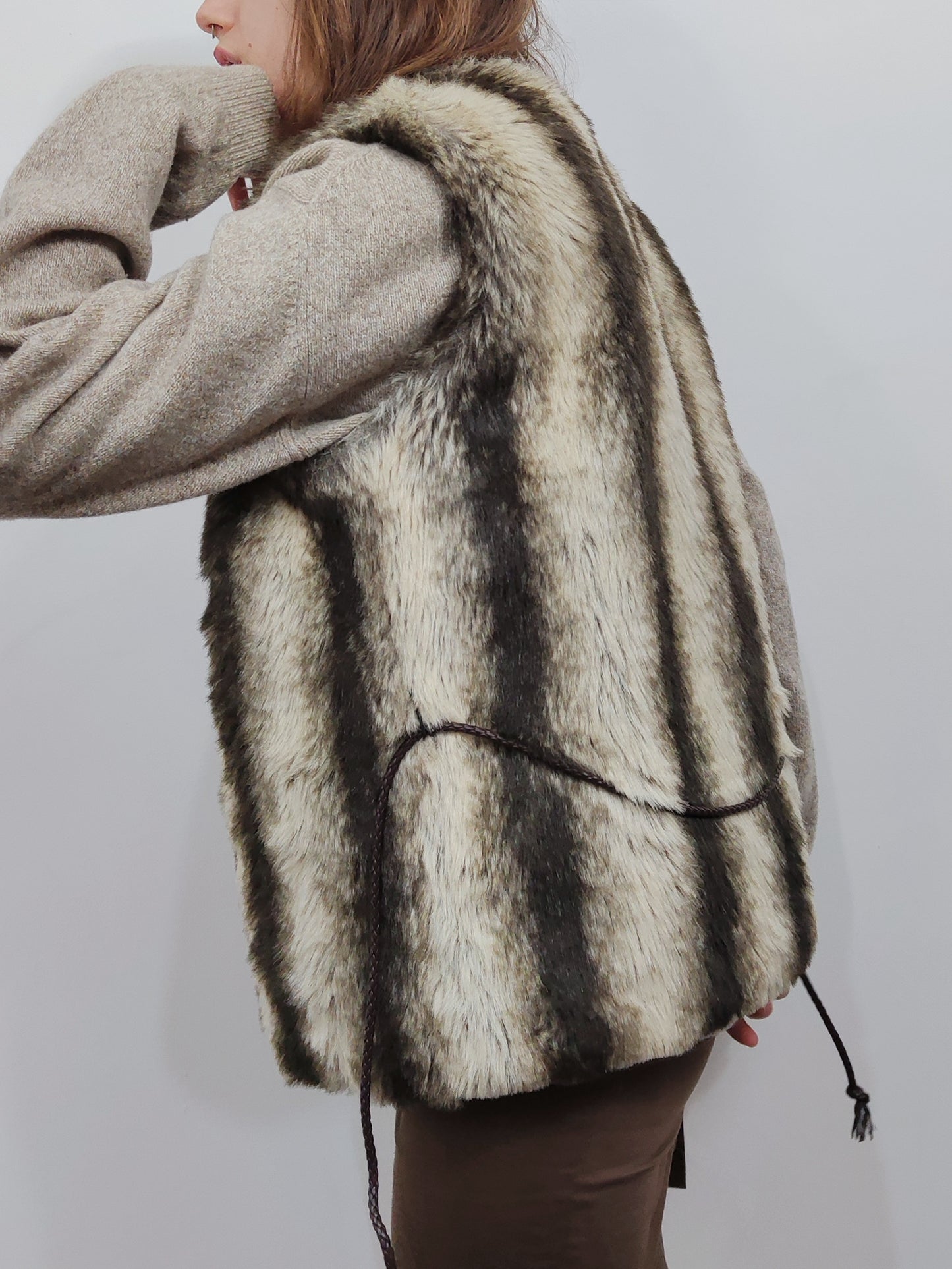 Vintage Fur Vest