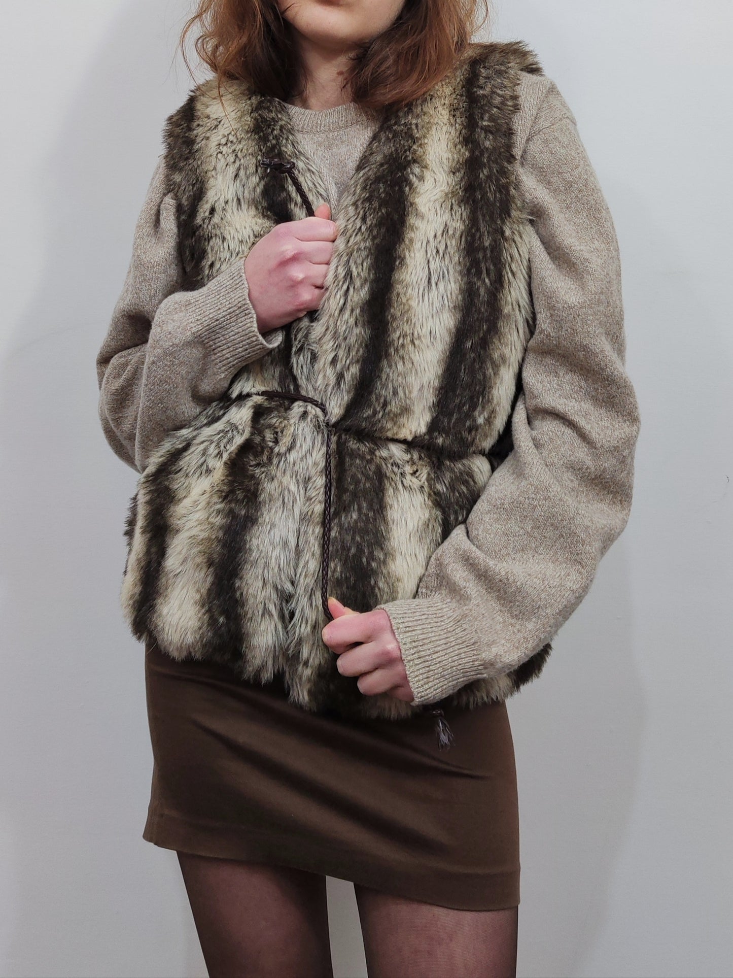 Vintage Fur Vest