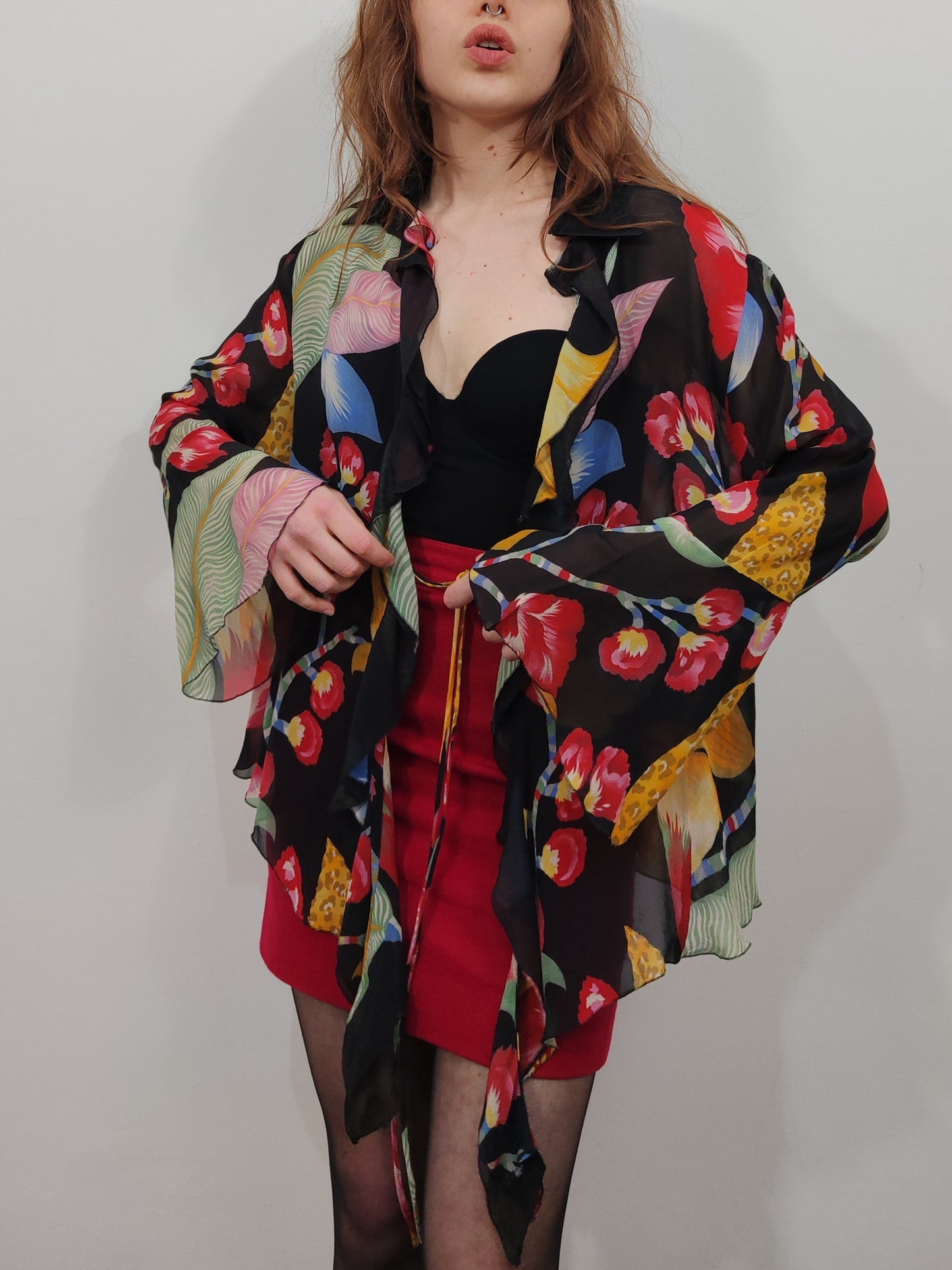 Vintage 100% Silk Blouse