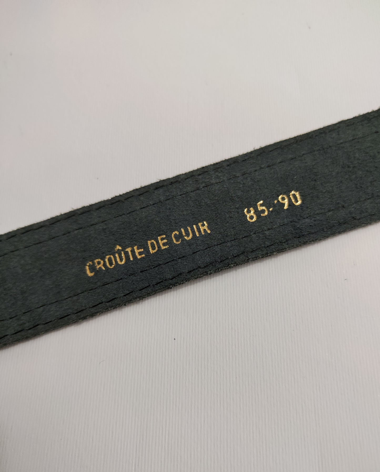 Leather Vintage Belt