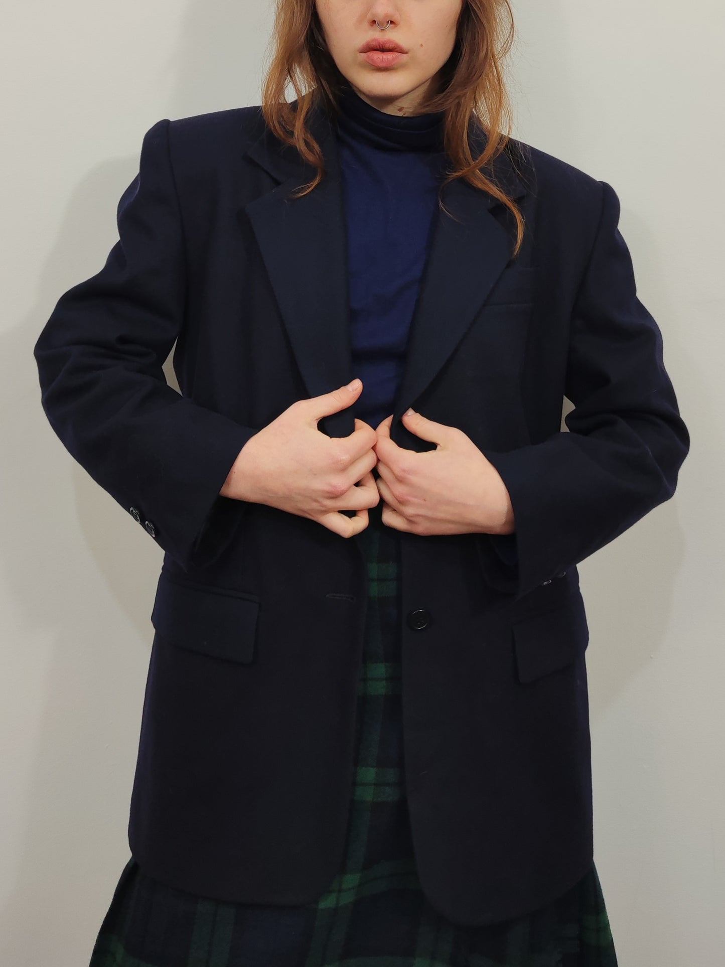 100% Wool Navy Blazer