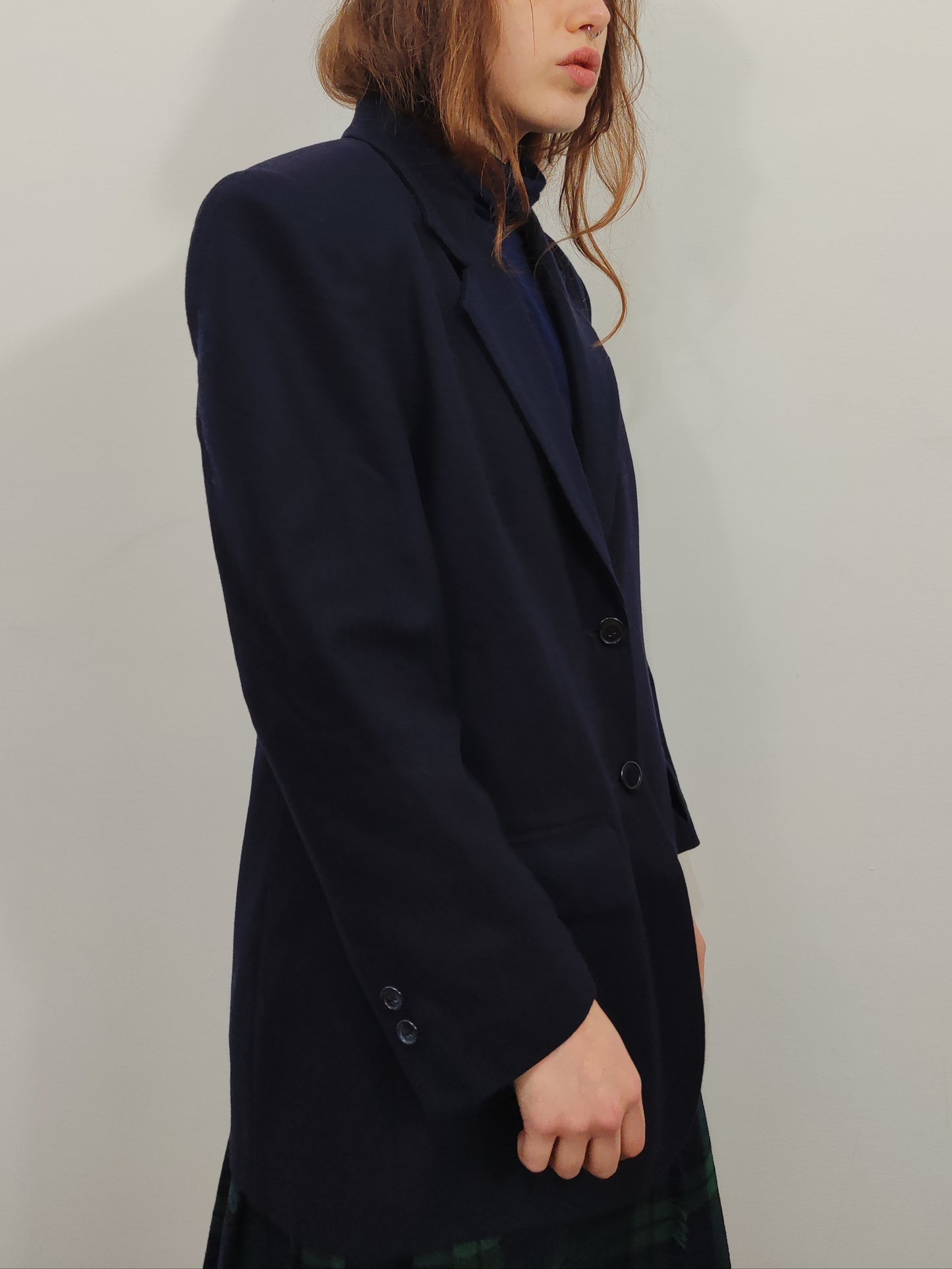 100% Wool Navy Blazer