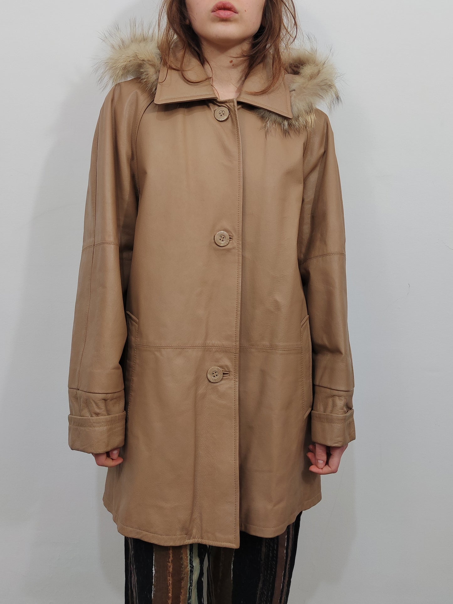 Leather Coat