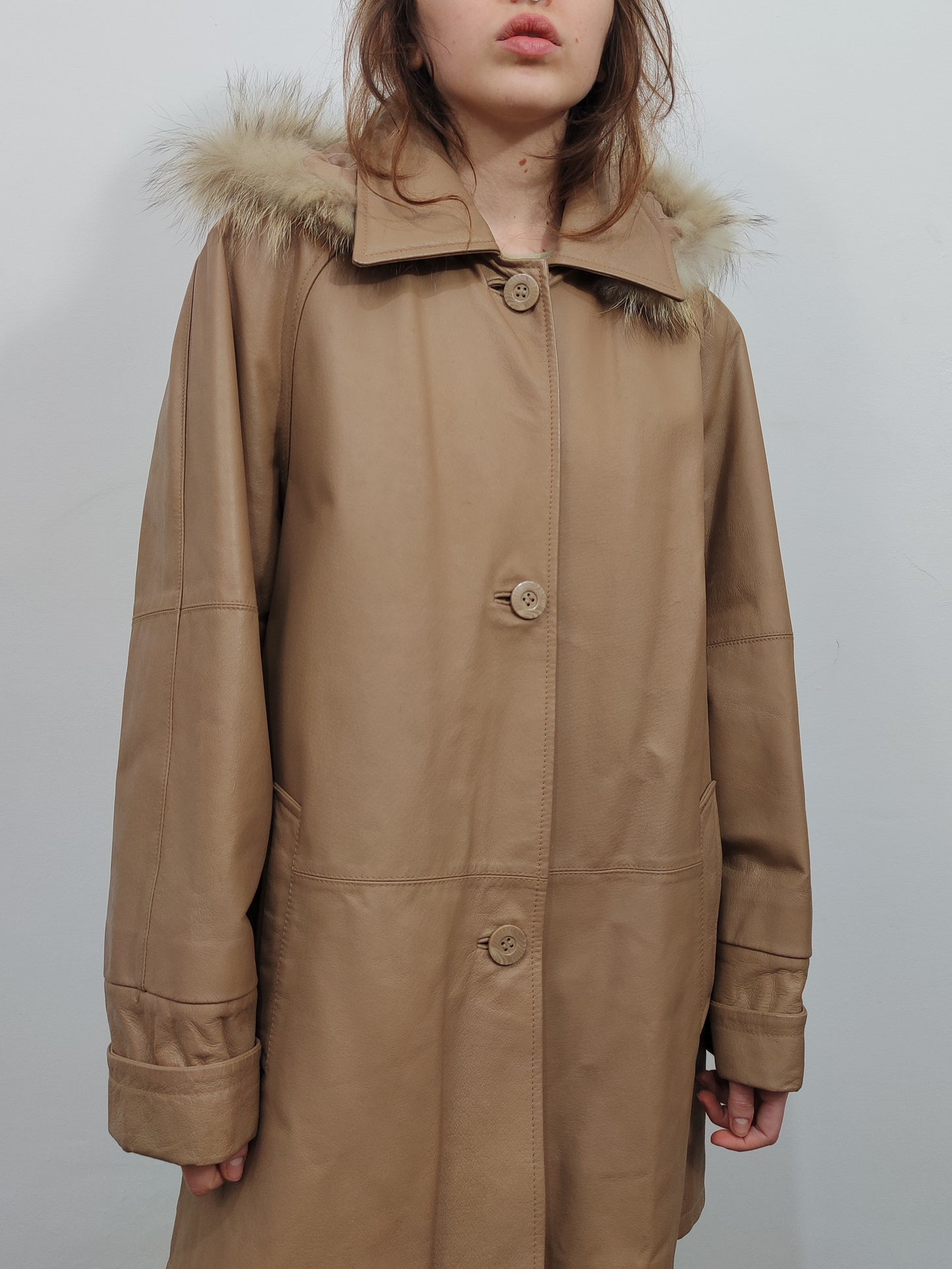 Leather Coat