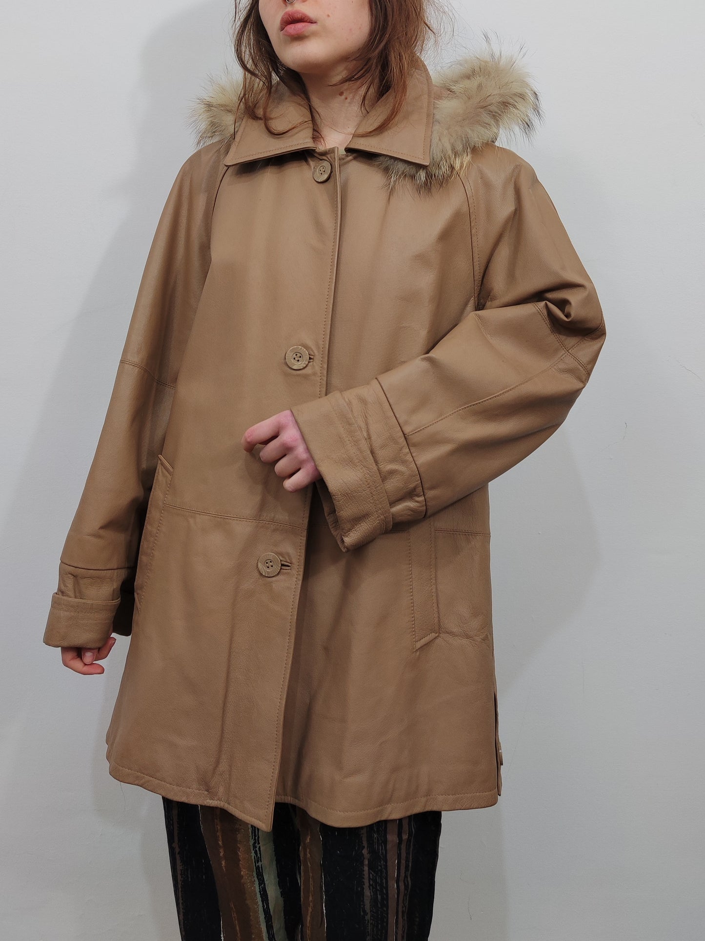 Leather Coat