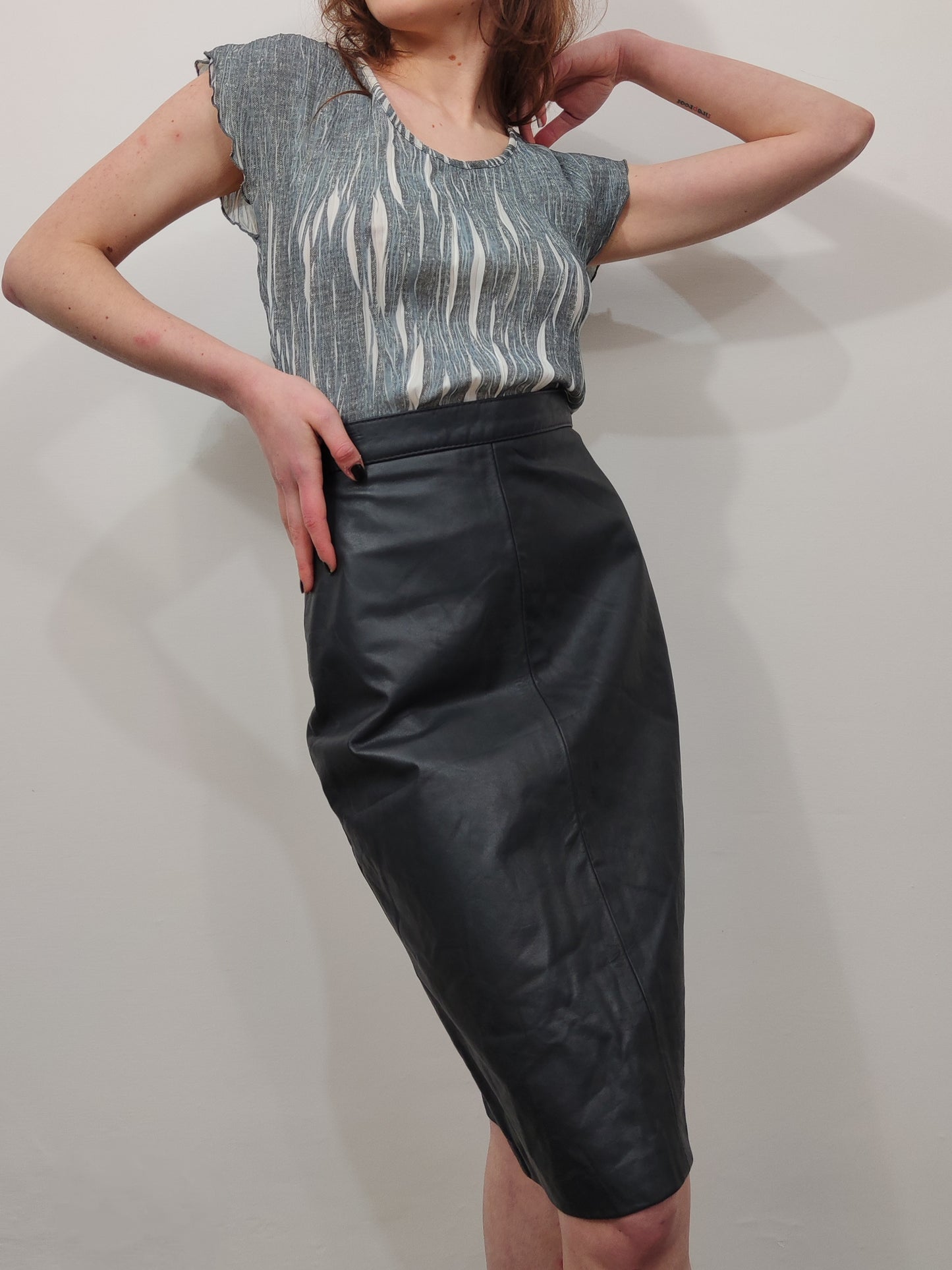 Leather Skirt
