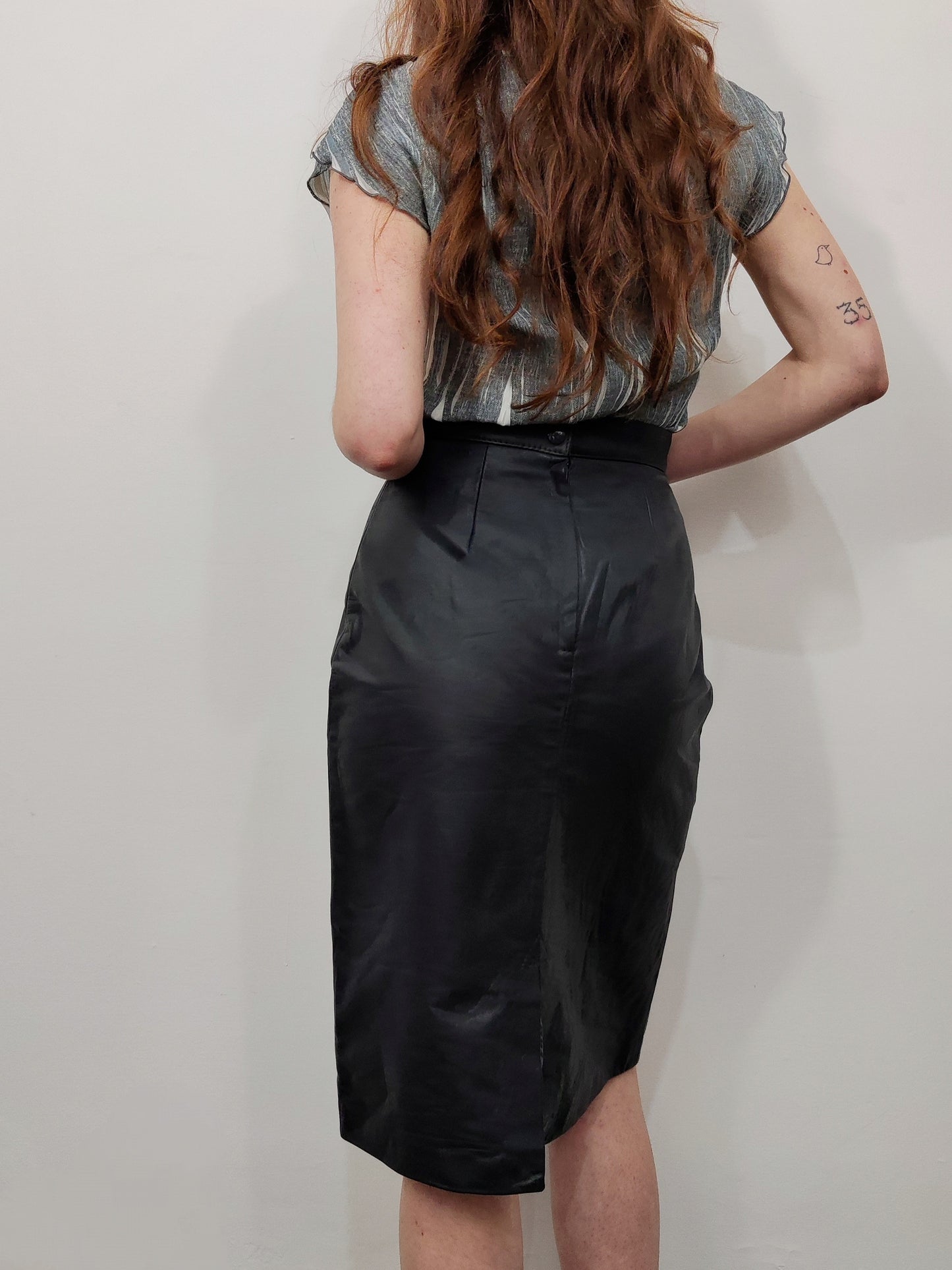 Leather Skirt