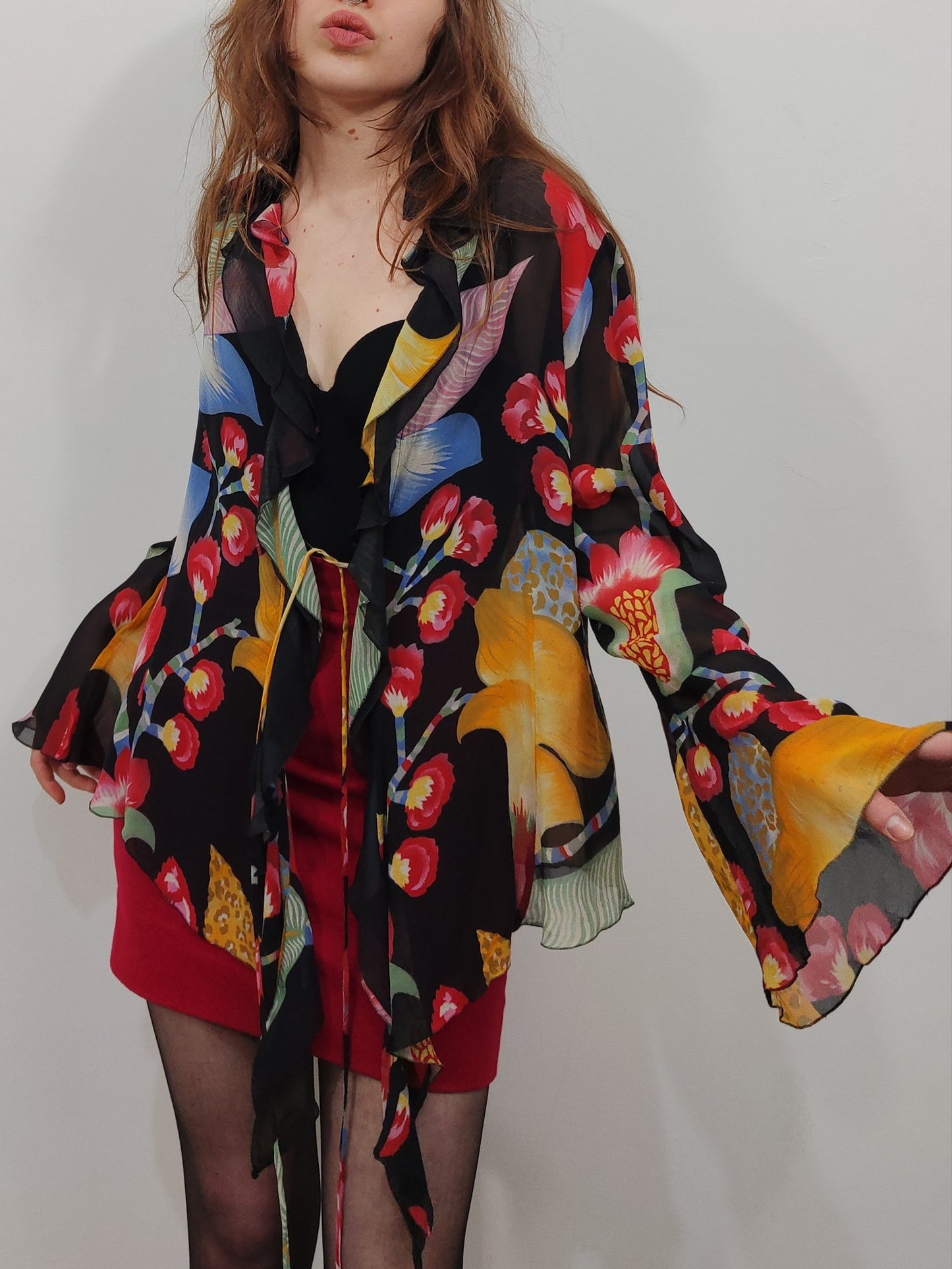 Vintage 100% Silk Blouse