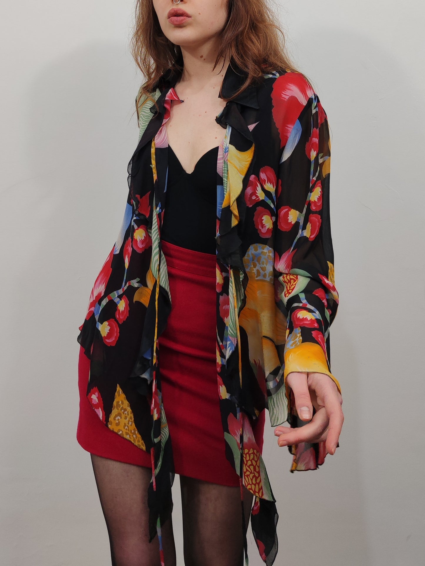 Vintage 100% Silk Blouse