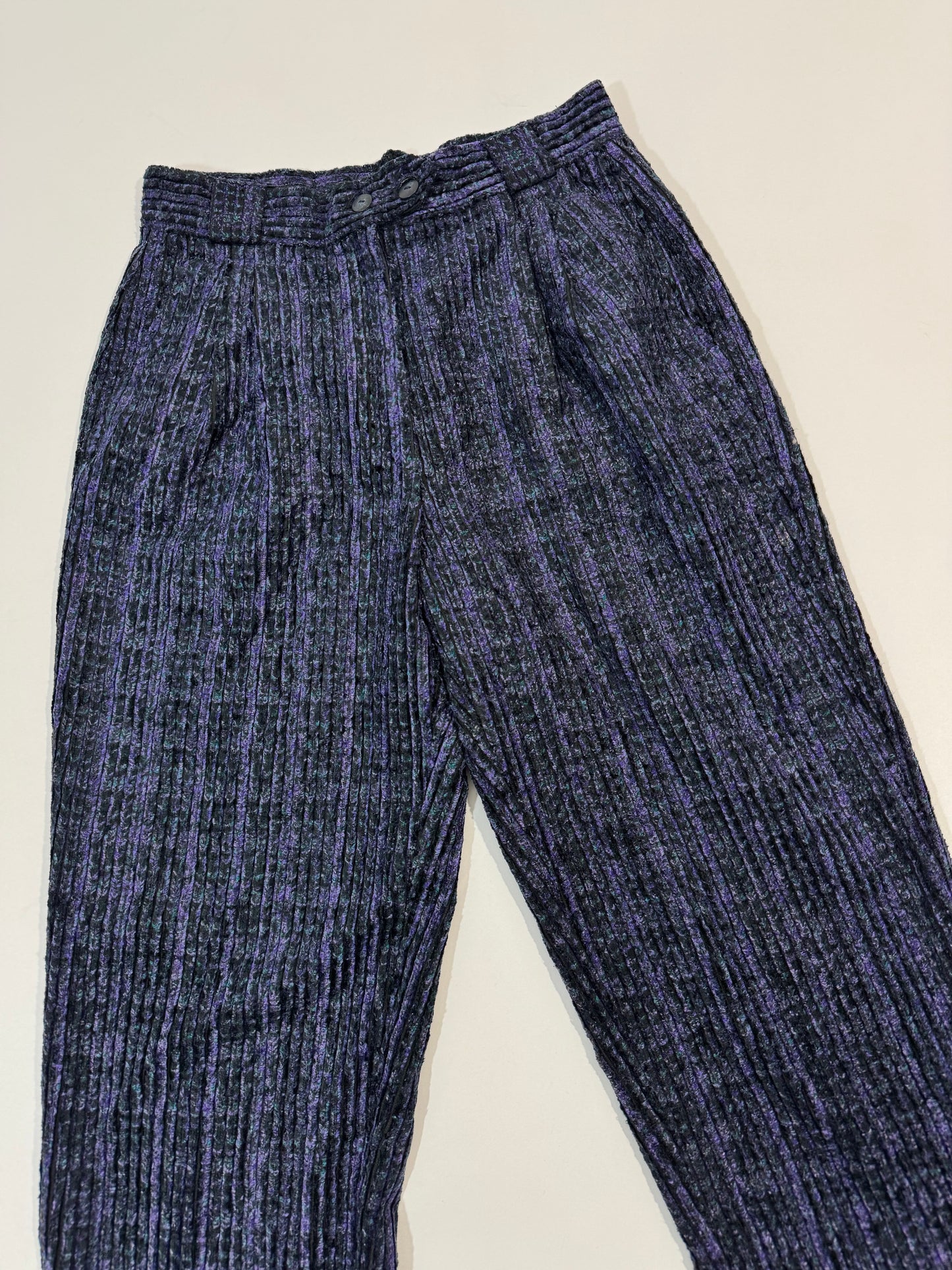 '80s West Germany Purple Velour Pants