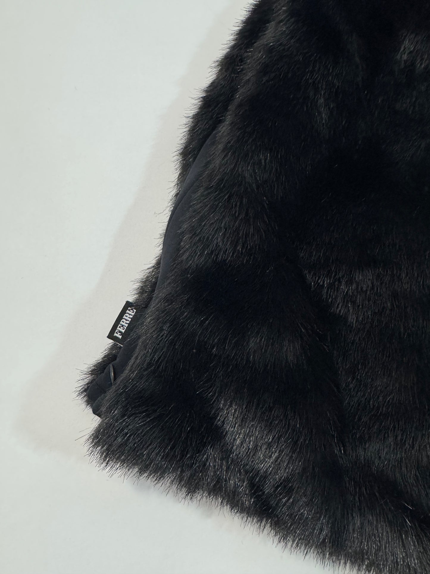 Gianfranco Ferrè Jeans Faux Fur Top
