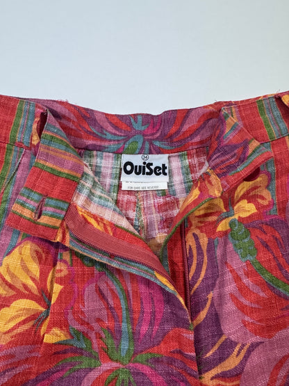 '80s Vintage Shorts, Linen + Cotton, XS