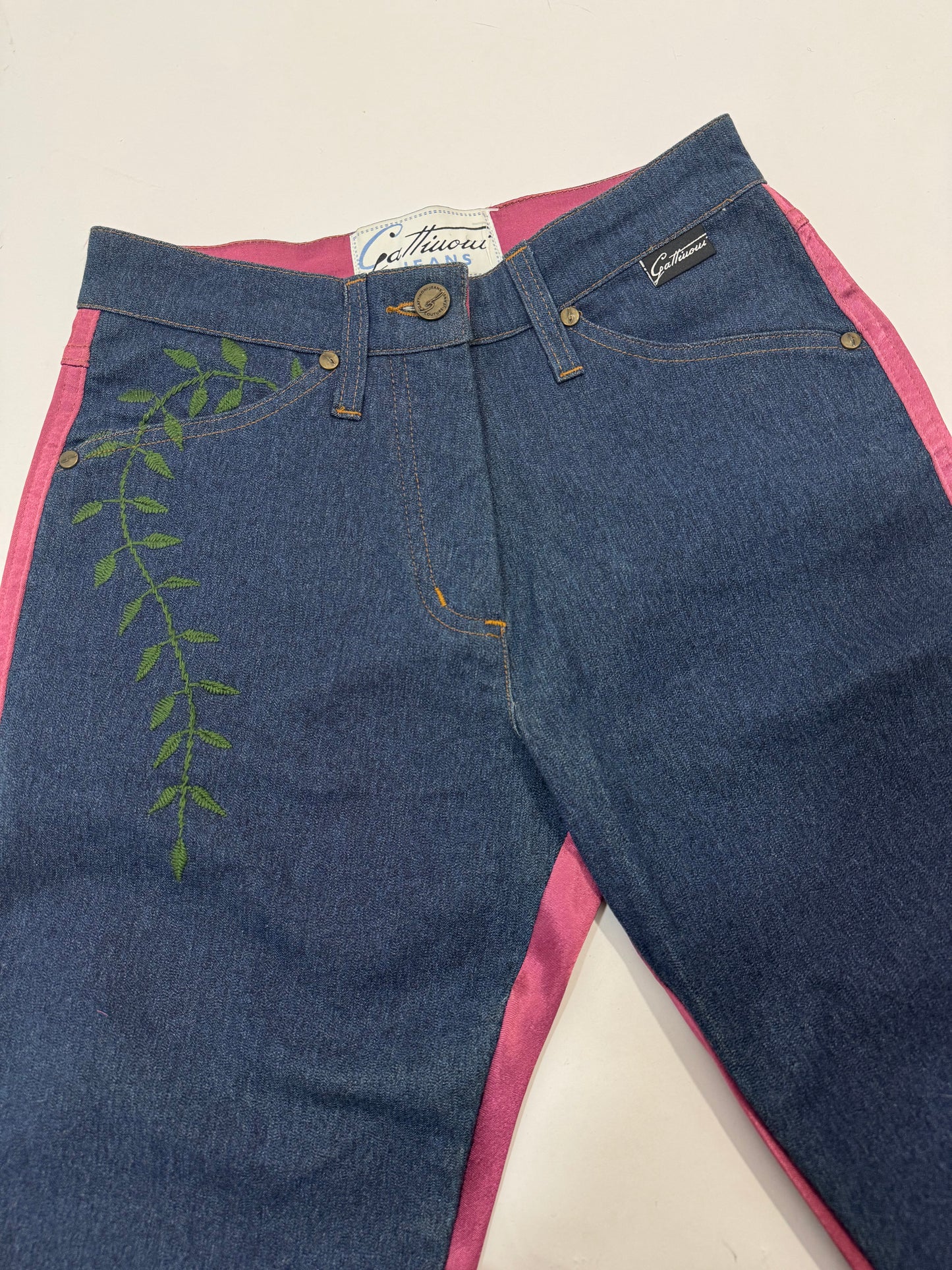 Vintage Embroidered Jeans