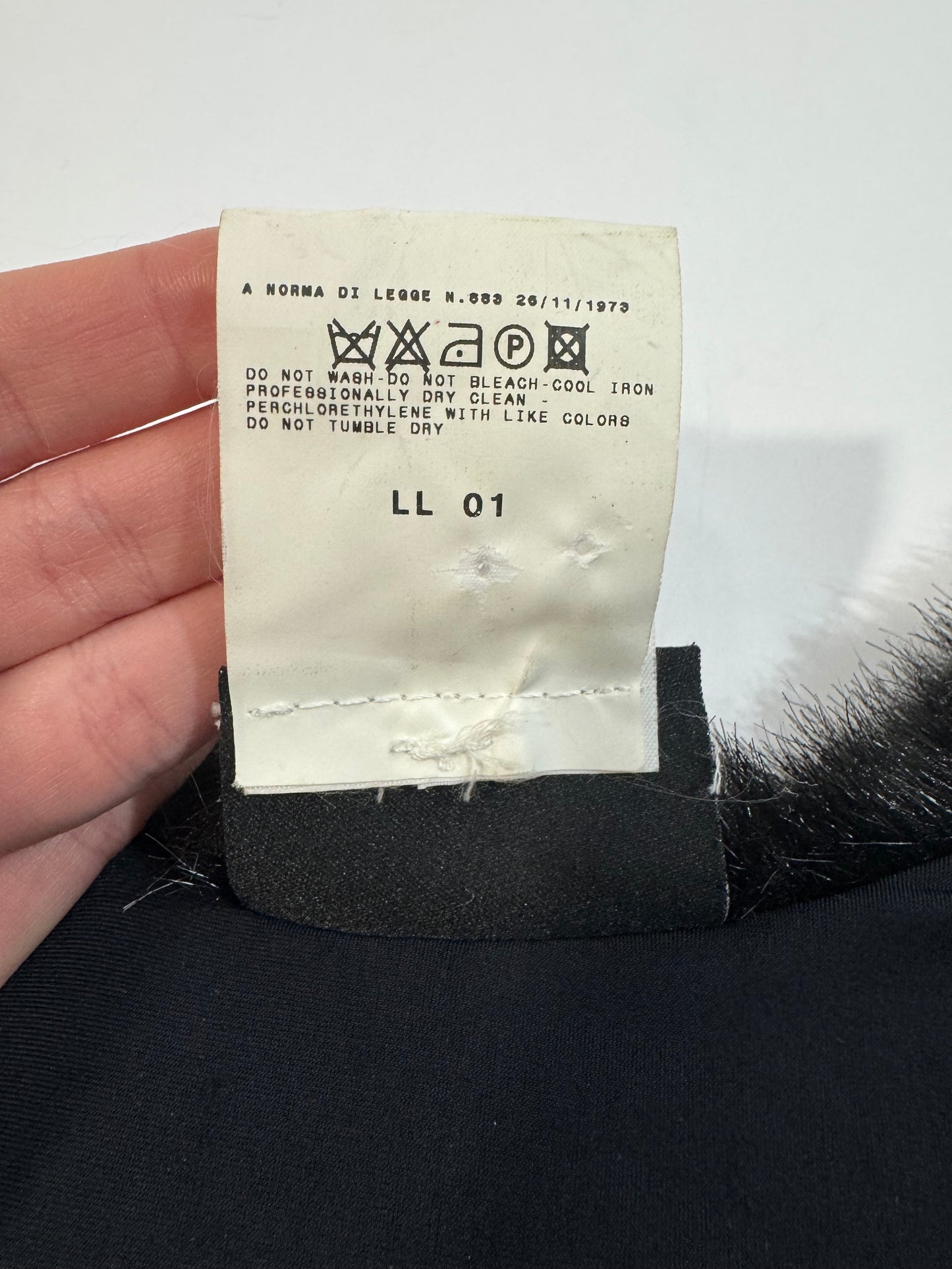 Gianfranco Ferrè Jeans Faux Fur Top