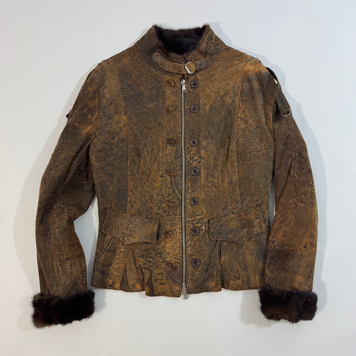 ‘90s Vintage Leather Jacket