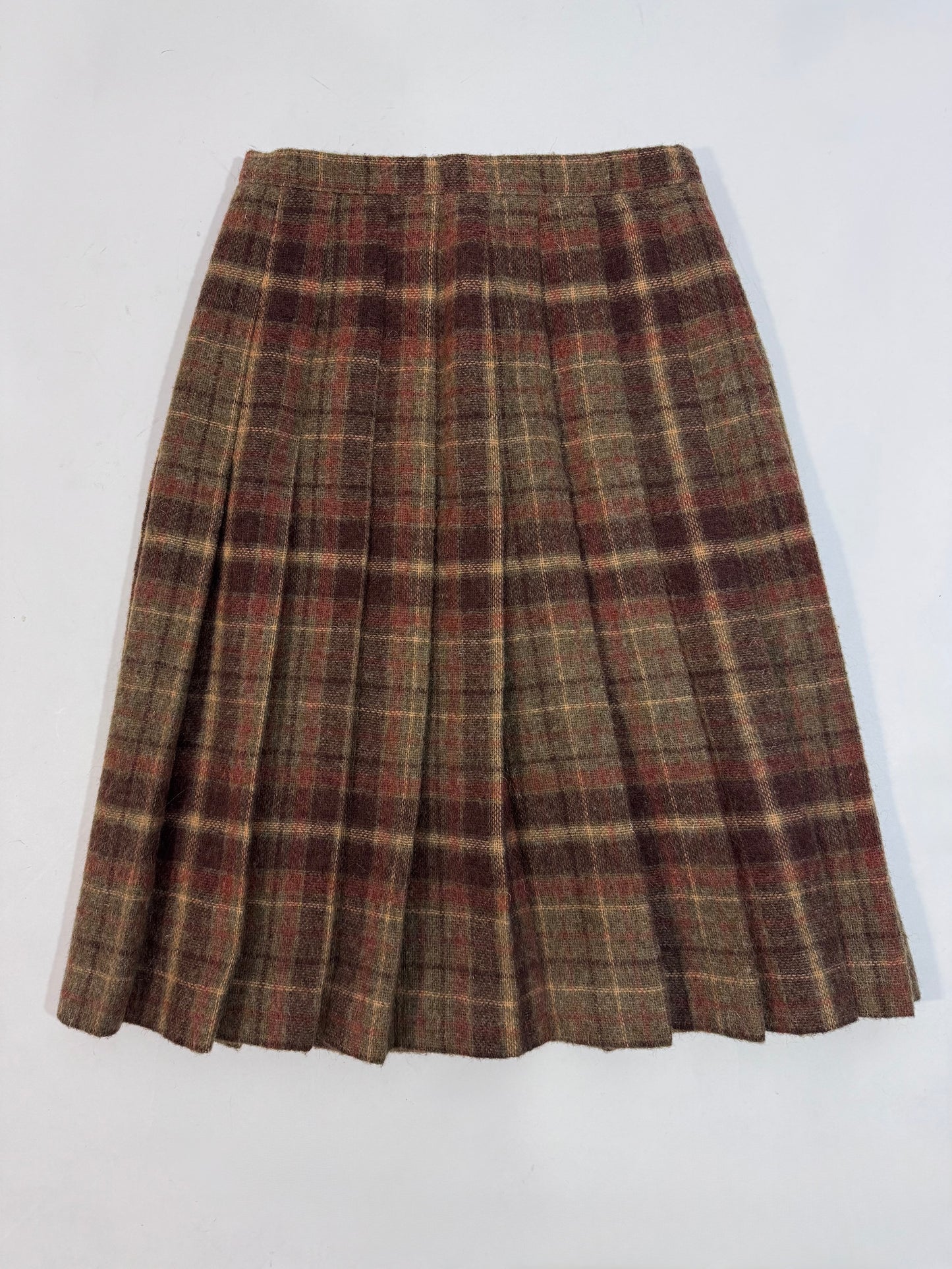 ‘70s Wool Pleated Skirt