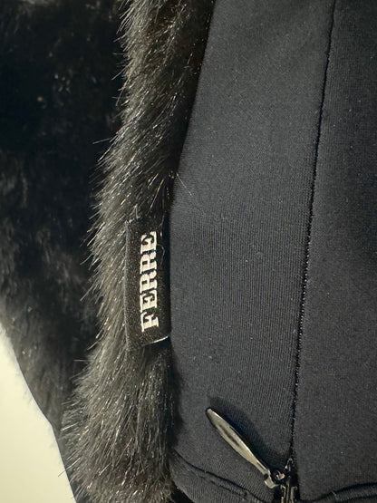 Gianfranco Ferrè Jeans Faux Fur Top