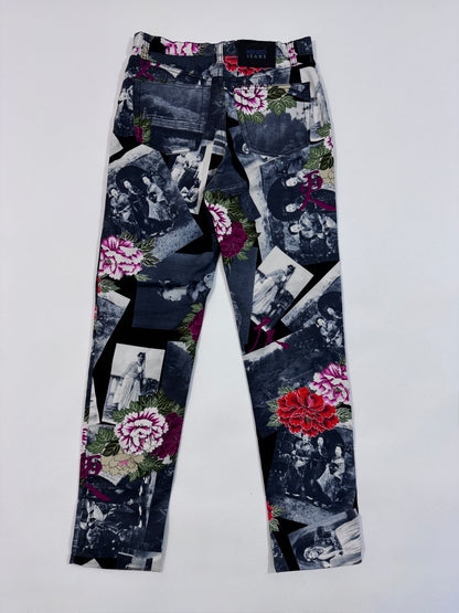 Kenzo Vintage All-Over Print Jeans