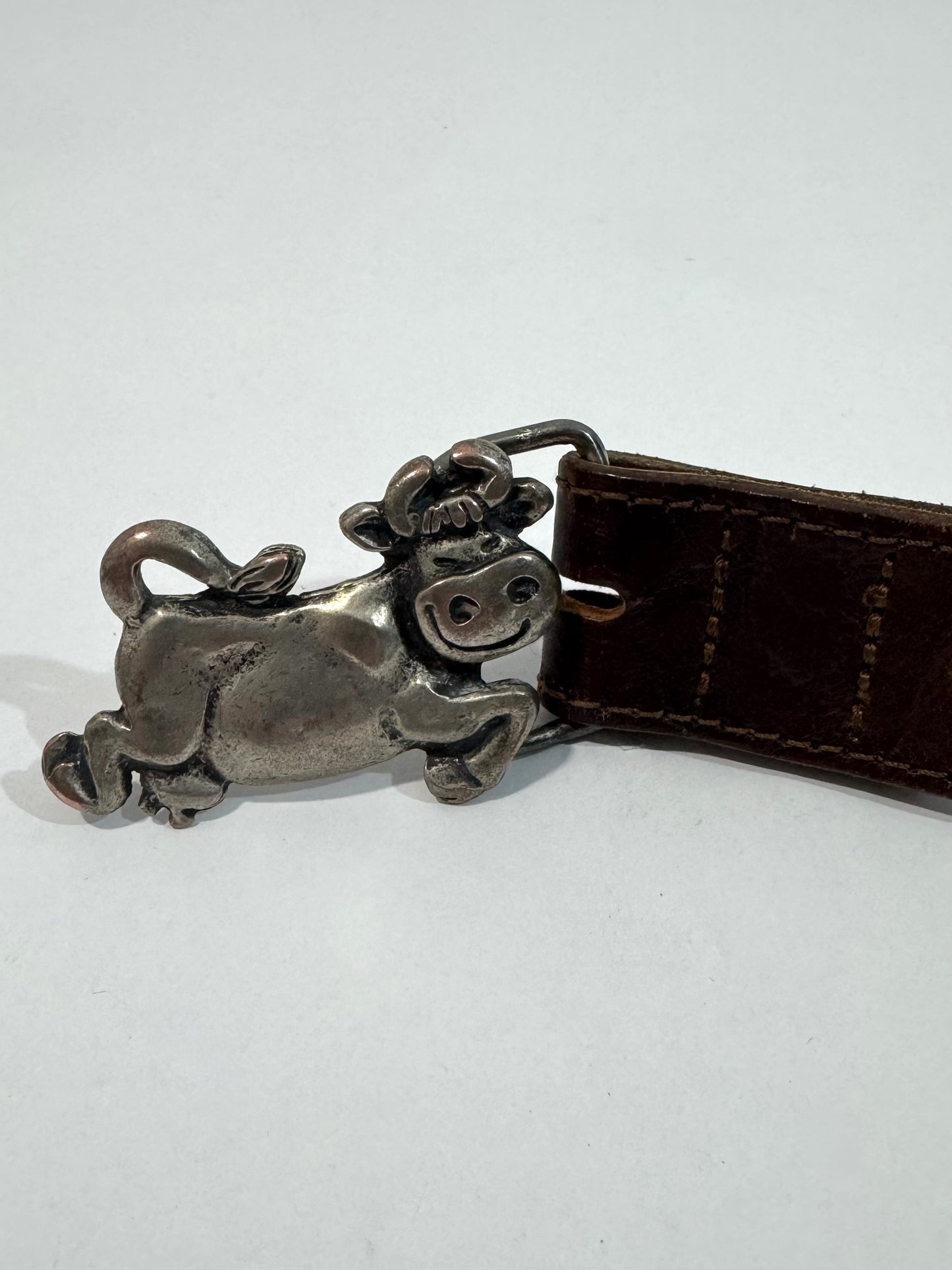 Top Grain Leather Vintage Belt