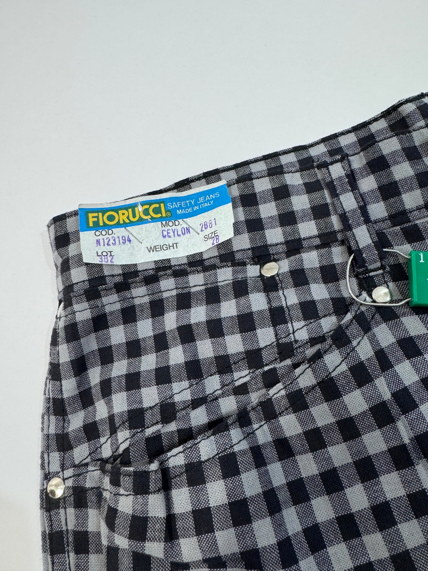Fiorucci Deadstock Checkered Pants (Copy)