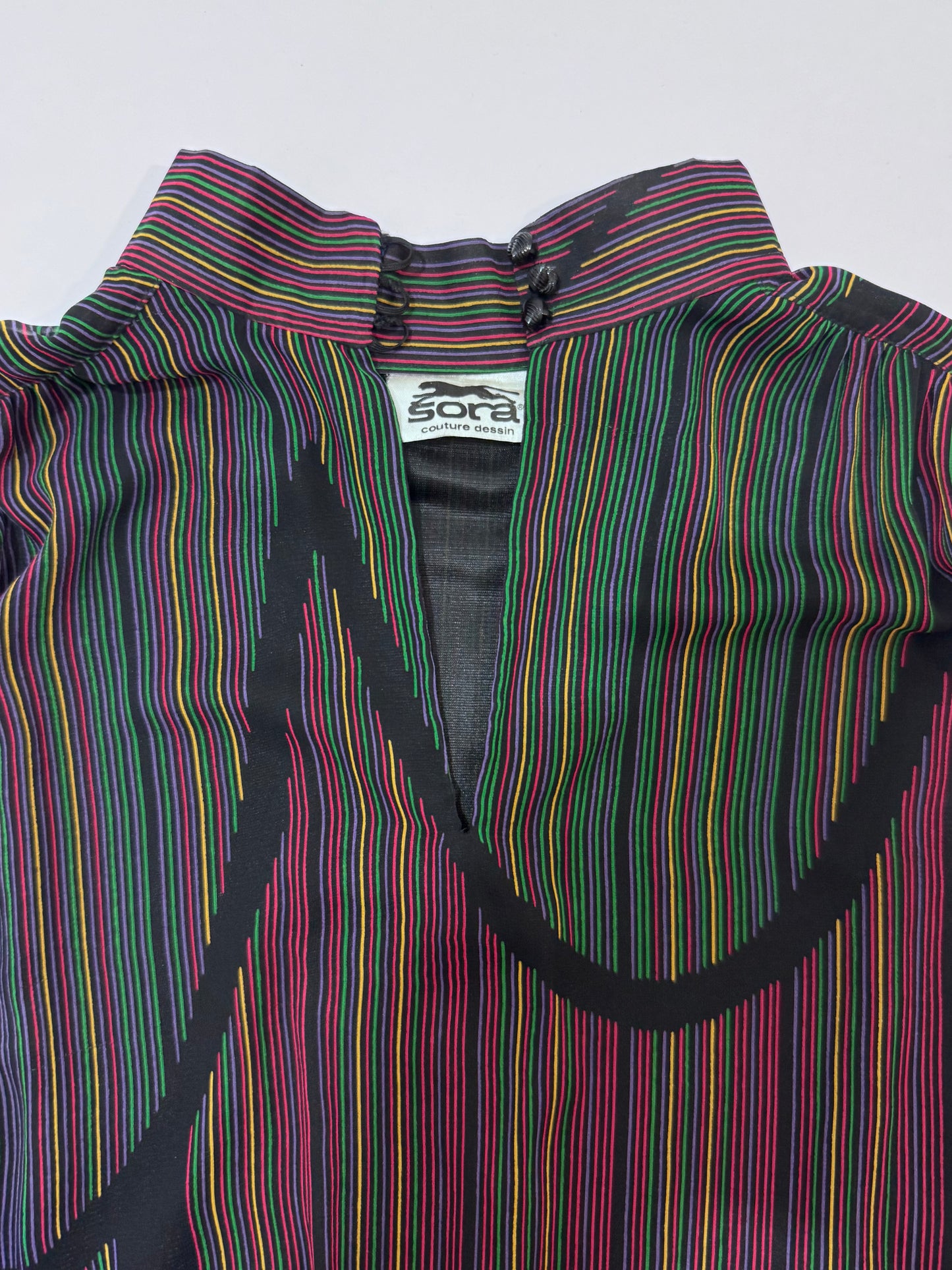 Sora Late '70s Vintage Dress - M/L