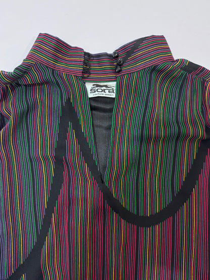 Sora Late '70s Vintage Dress - M/L