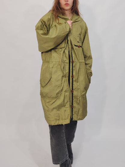 Vintage Embroidered Parka