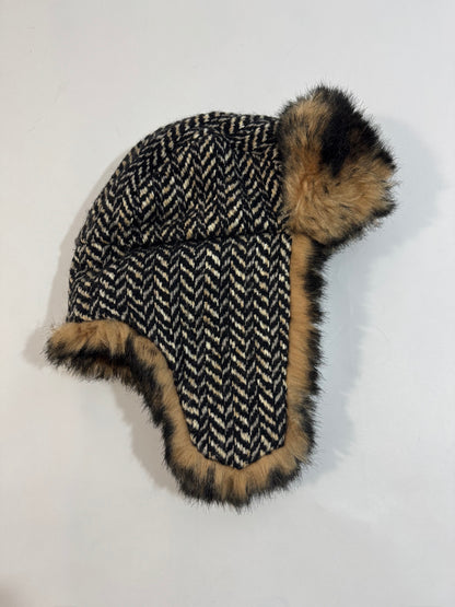 Faux Fur Trapper/Aviator Hat