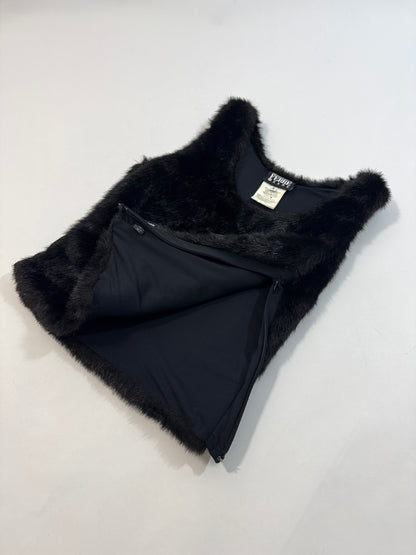 Gianfranco Ferrè Jeans Faux Fur Top