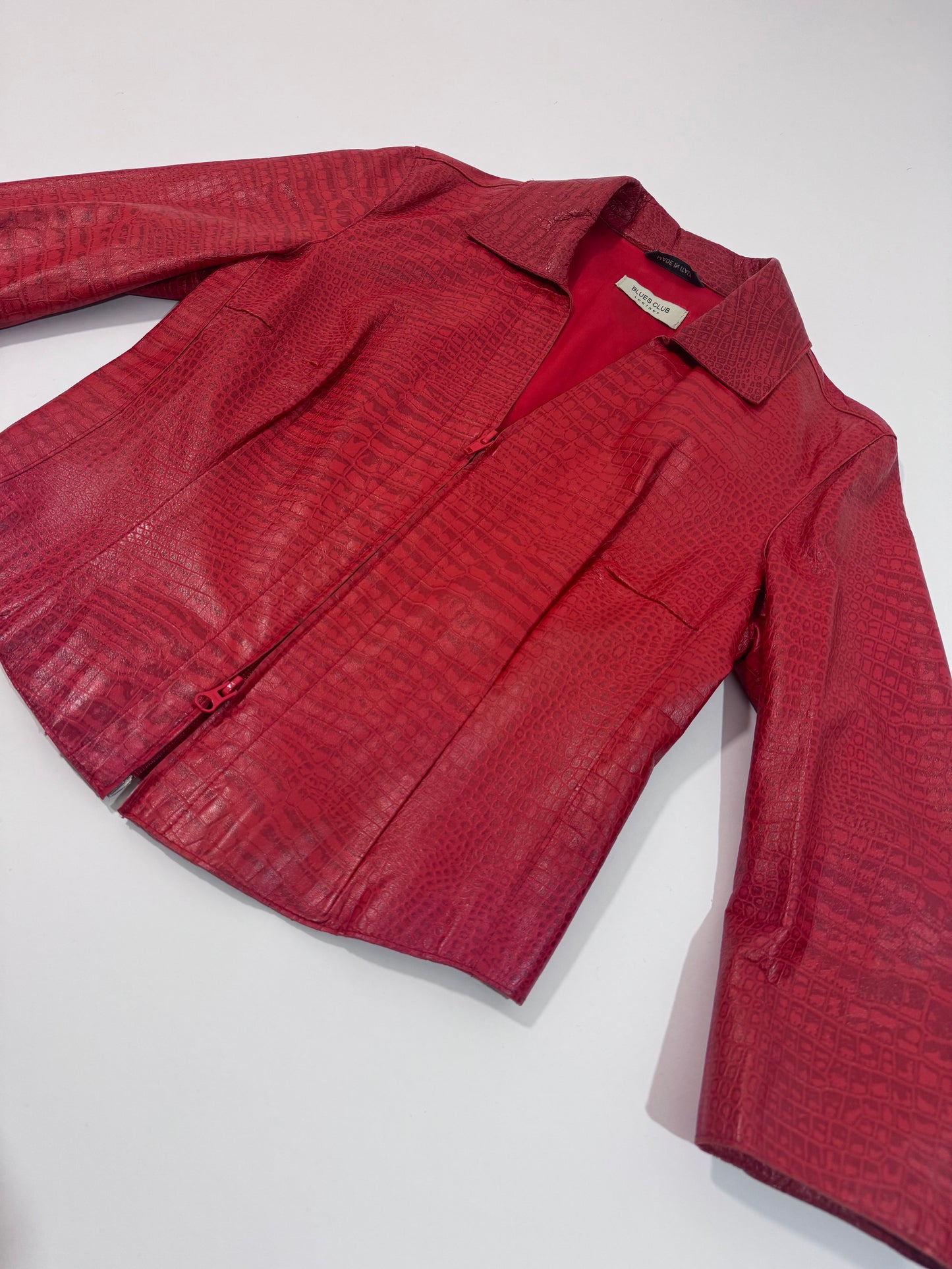 '90s Lightweight Leather Jacket
