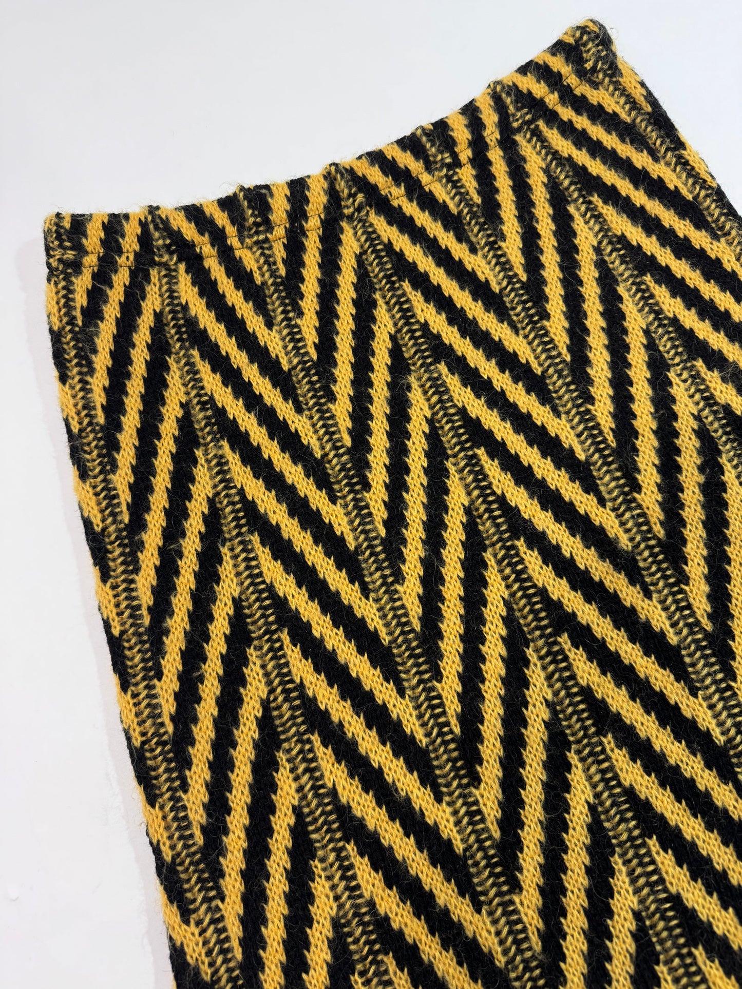 Late '90s Vintage Black&Yellow Co-Ord