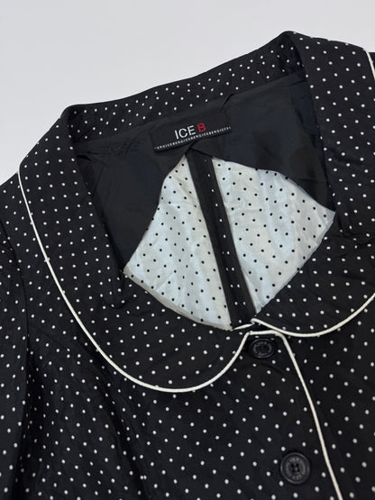 ICE B By Iceberg Polka Dot Blazer