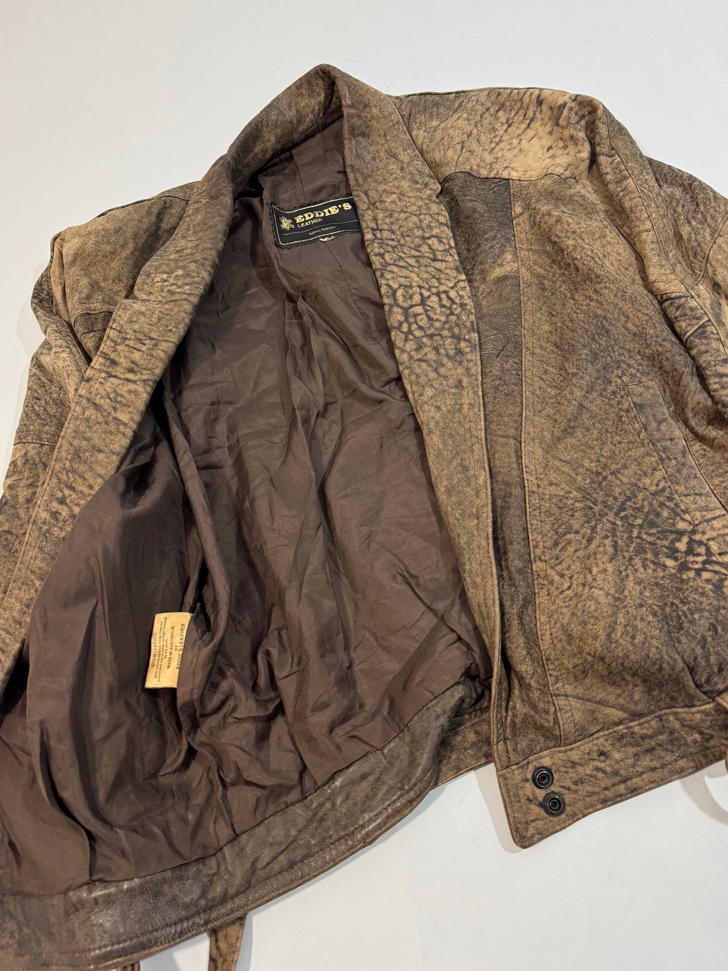 Made in Australia '90s Leather Jacket