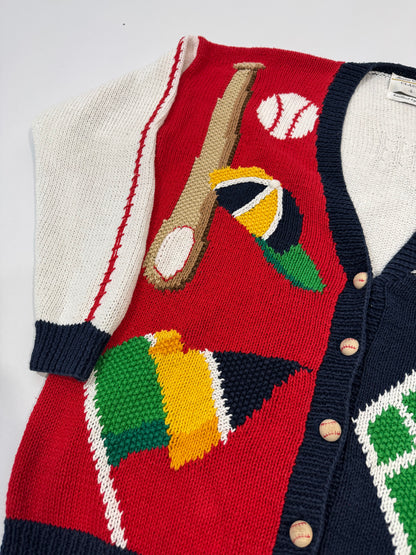 M. Christina '80s Handmade Cardigan