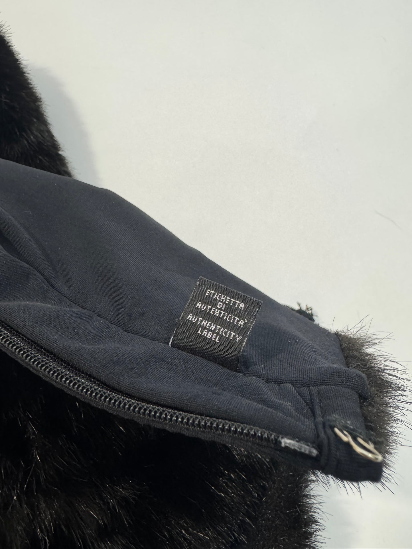 Gianfranco Ferrè Jeans Faux Fur Top