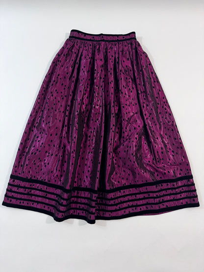 ‘80s Trachten Skirt