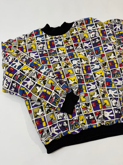1991 Disney - Mickey Mouse Reversible Sweatshirt