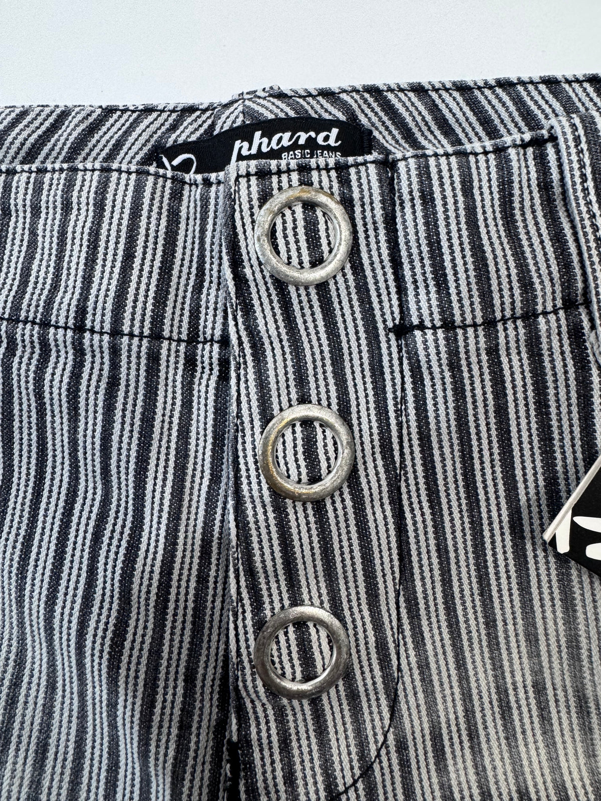 Phard Deadstock Striped Wide Leg Jeans - 42IT