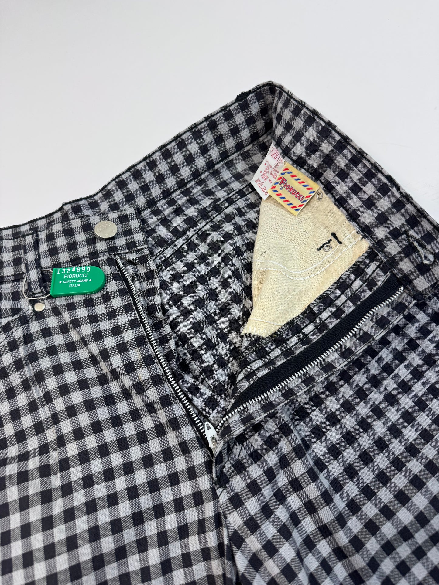 Fiorucci Deadstock Checkered Pants (Copy)