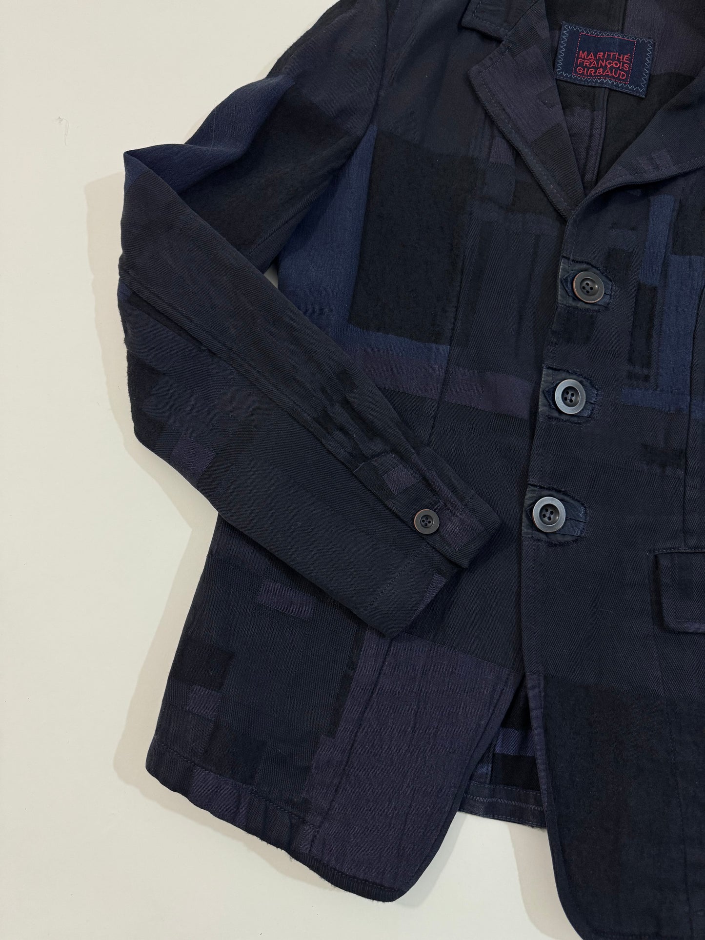 Marithé+François Girbaud Navy Blazer