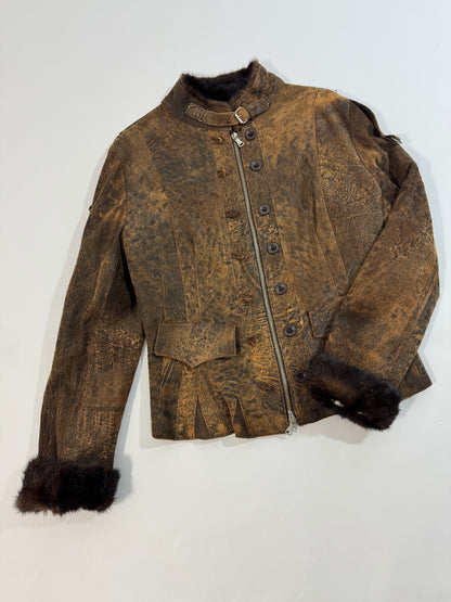 ‘90s Vintage Leather Jacket