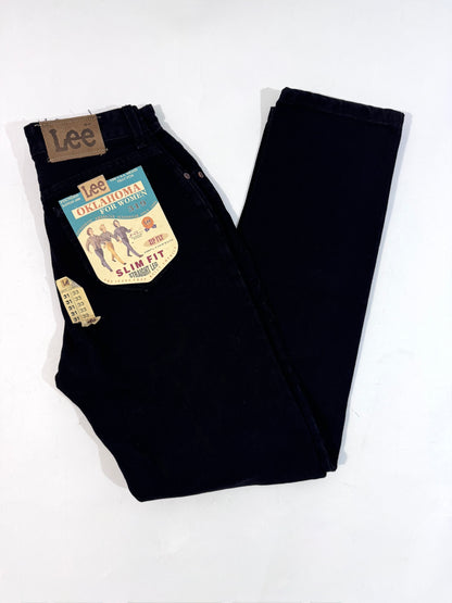 Lee Oklahoma Deadstock Jeans - Black - Size 31-33