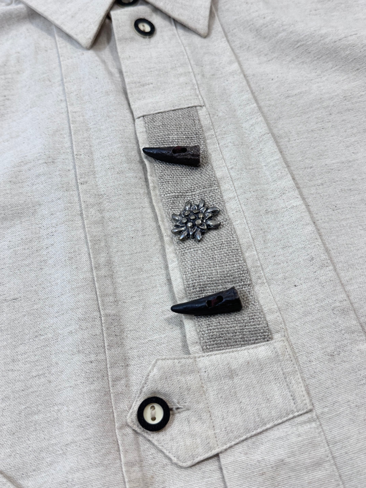 Cotton+Linen Trachten Shirt