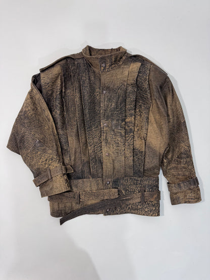 '80s Vintage Leather Jacket