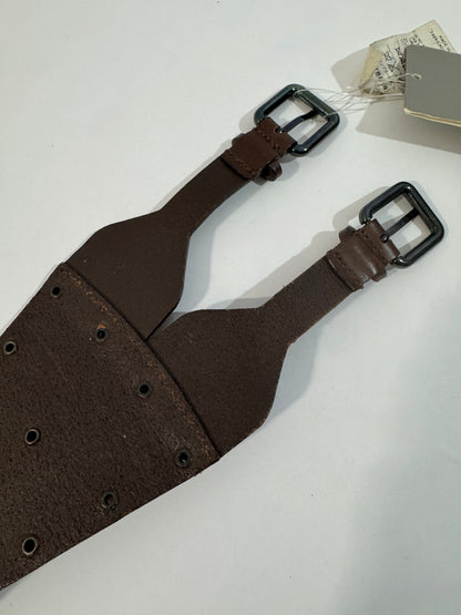 New Penny Deadstock Brown Leather Belt